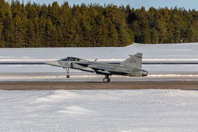 Lule Swedish Air Force Gripen