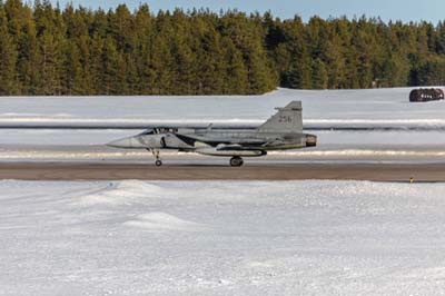 Lule Swedish Air Force Gripen