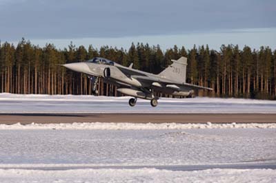 Lule Swedish Air Force Gripen