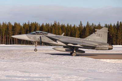 Lule Swedish Air Force Gripen