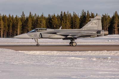Lule Swedish Air Force Gripen