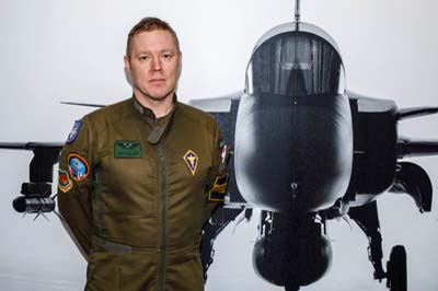 Lule Swedish Air Force Gripen
