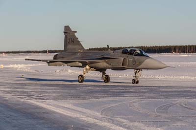 Lule Swedish Air Force Gripen