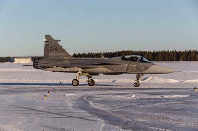 Lule Swedish Air Force Gripen