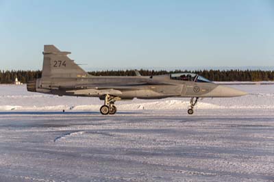 Lule Swedish Air Force Gripen