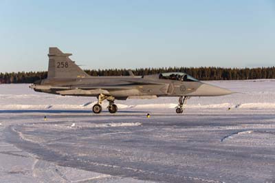 Lule Swedish Air Force Gripen
