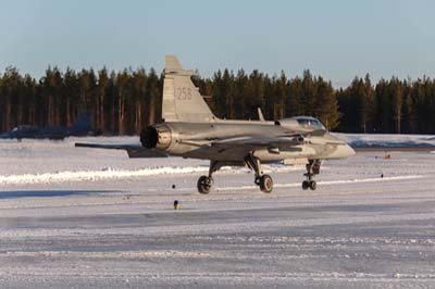 Lule Swedish Air Force Gripen