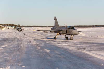 Lule Swedish Air Force Gripen