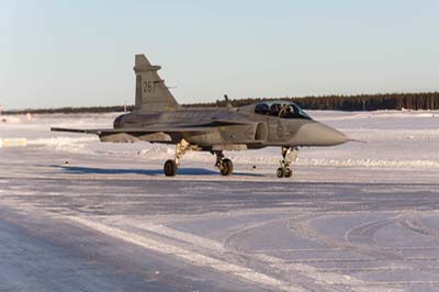 Lule Swedish Air Force Gripen