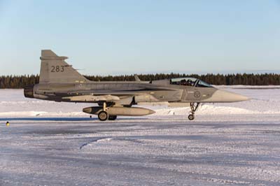 Lule Swedish Air Force Gripen