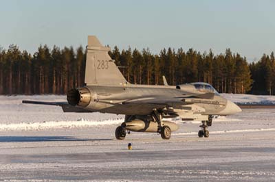 Lule Swedish Air Force Gripen
