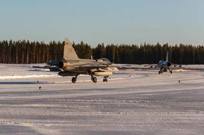 Lule Swedish Air Force Gripen