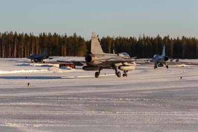 Lule Swedish Air Force Gripen