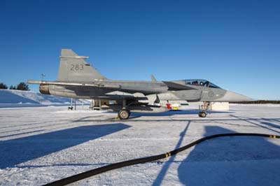 Lule Swedish Air Force Gripen