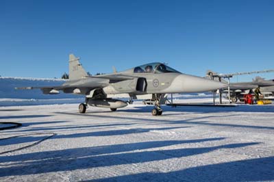 Lule Swedish Air Force Gripen