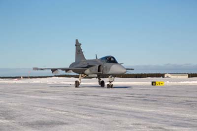 Lule Swedish Air Force Gripen