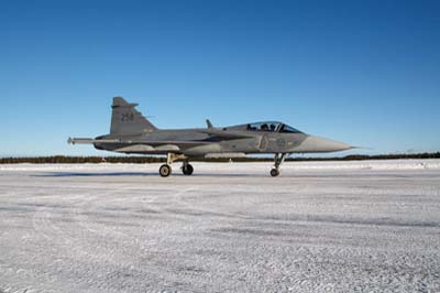 Lule Swedish Air Force Gripen