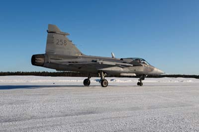 Lule Swedish Air Force Gripen