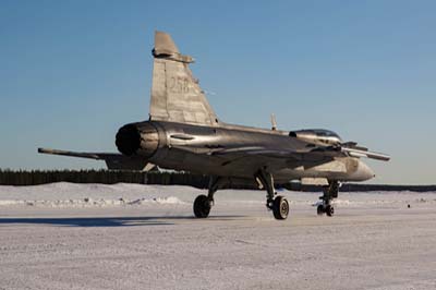 Lule Swedish Air Force Gripen
