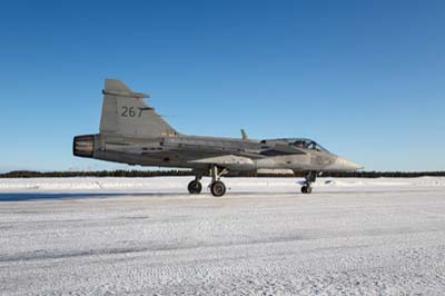 Lule Swedish Air Force Gripen
