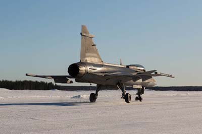 Lule Swedish Air Force Gripen