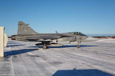 Lule Swedish Air Force Gripen
