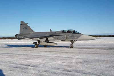 Lule Swedish Air Force Gripen