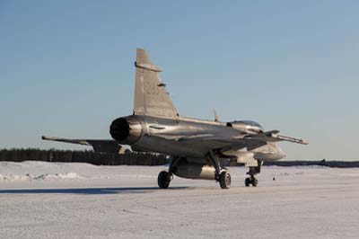 Lule Swedish Air Force Gripen