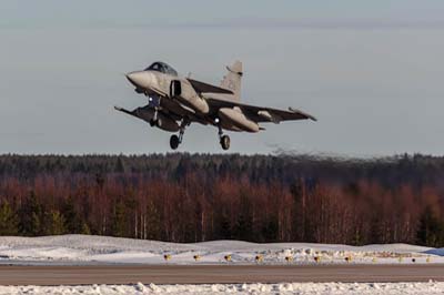 Lule Swedish Air Force Gripen