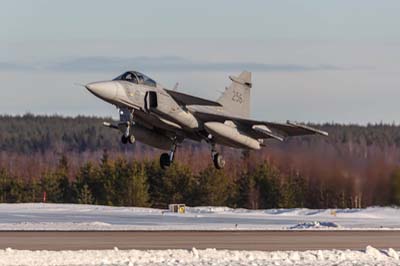 Lule Swedish Air Force Gripen