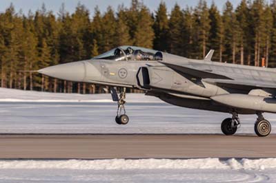 Lule Swedish Air Force Gripen