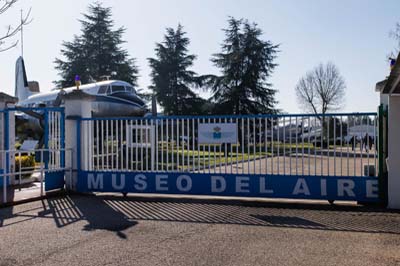 Beyond the main gate is a huge collection of Spanish aircraft, image 223_9796w10